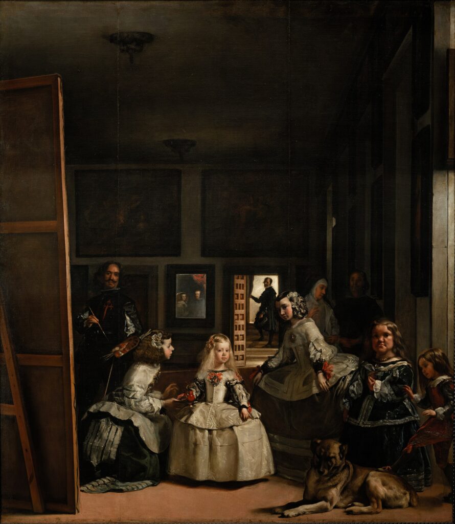 reproducción de "Las meninas"